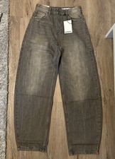 Bershka wide balloon grau - wide,