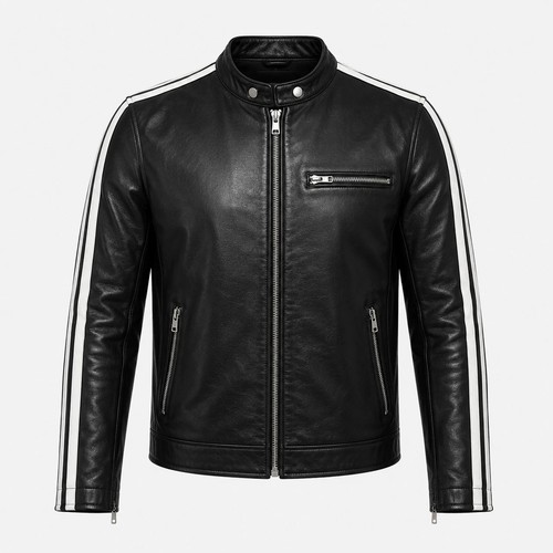 Herren echt lammleder leder - herren,