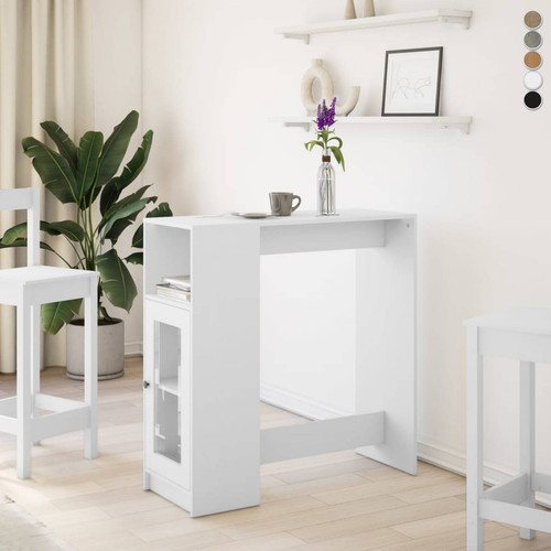 Bartisch stehtisch mit regal - mit,