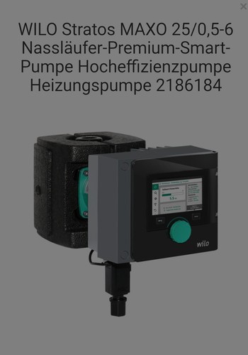 Pumpe wilo stratos - pumpe, maxo