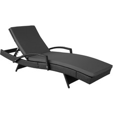 Aluminium Rattan Sonnenliege