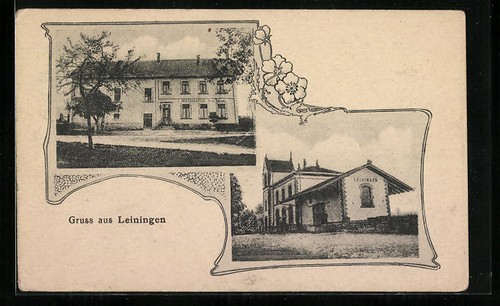 Leiningen bahnhof - leiningen,,