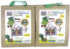 2 Stück Legler Small Foot Raupe Nimmersatt Bastelset Figuren Basteln Set NEU OVP