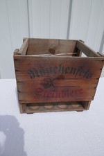 alte Bierkiste Holz Rauchenfels Bierkasten  Biertragerl rar