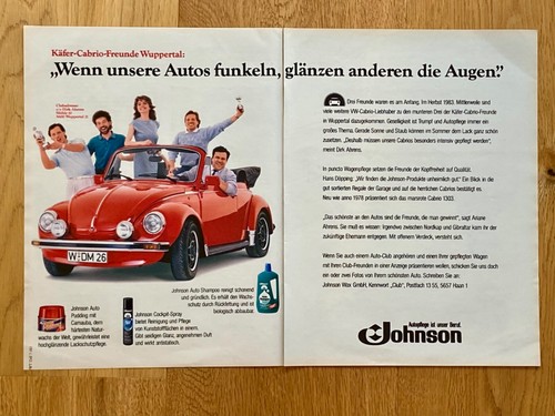 1987 johnson autopflege - johnson, vw
