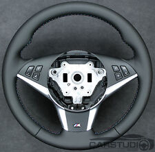 BMW E60 E61 E63 E64 Lenkrad Lederlenkrad neu beziehen voll Nappa bis 09.2005 VN