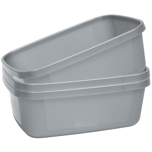 Schüssel grau 5 liter - 3x,
