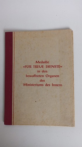 Ehrenurkunde des minister - des,