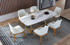 Esstisch Garnitur Stuhl Set 6