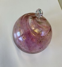 Eisch Glaskugel rosa