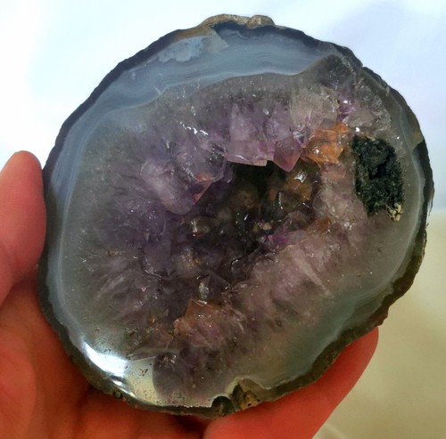 Amethyst geode druse - geode, -druse