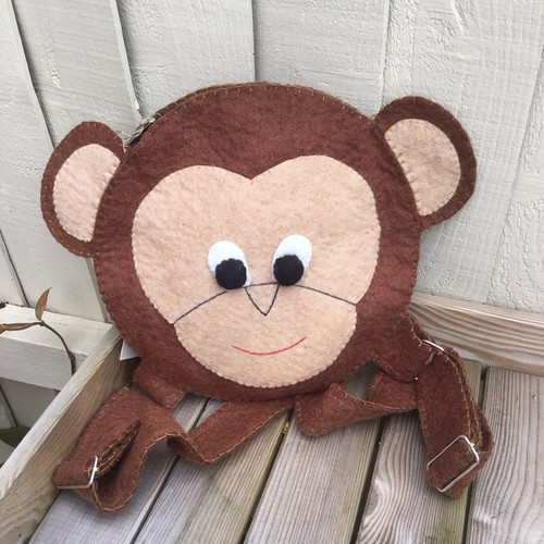 Filz affe rucksack - affe,