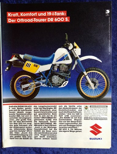 Suzuki 600 originale - dr, 600,