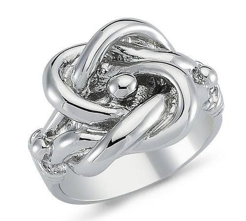 Sterlingsilber doppelknoten - sterlingsilber,