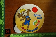 Alter Aufkleber Molkerei Milch