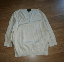 Eddie Bauer Pullover Gr. L hellbeige