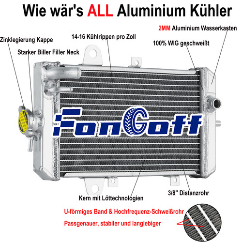 Aluminium kühler für - kühler,