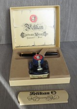 Pelikan Füller M 150  schwarz, orig. Geschenk - Box mit Tintenfaß Garantieprosp.