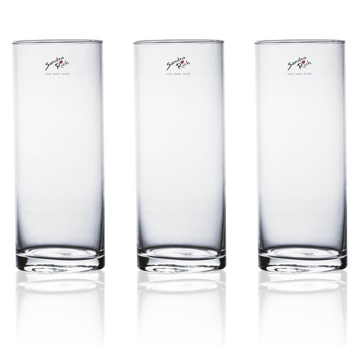Glasvase cyli set - 3x,