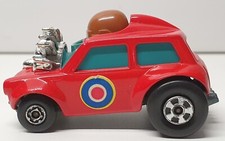 Matchbox Superfast Nr. 14B Mini Ha-Ha rot Aufkleber 4 farbig top