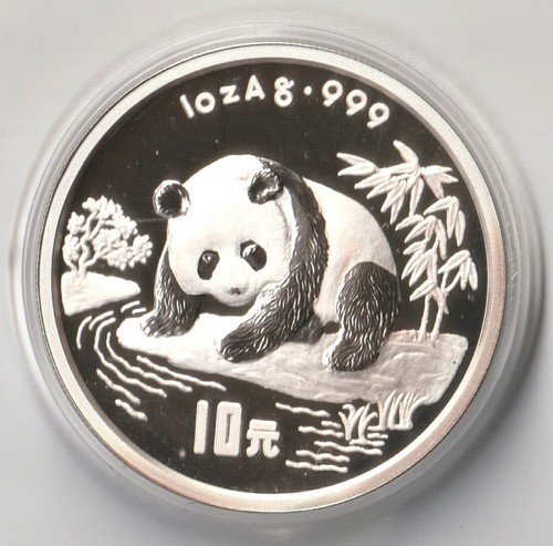 Silbermünze china panda 1995 - panda,