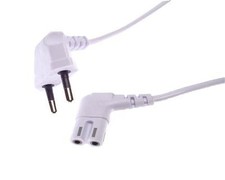  Netzkabel (Flachstecker