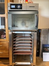 Wiesheu Ladenbackofen Mininat 43 S neuwertig! Mit Untergestell, 6 Lochbleche 