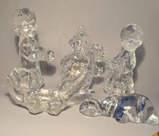 5  Glas Figuren Miniatur