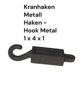 Lego Technic - x99 Kranhaken Metall  Haken - Hook Metal 1 x 4 x 1 