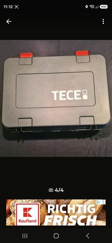 Tece presszange set koffer - presszange, im