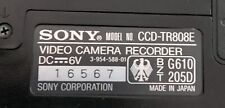 2 x Sony Hi8 VideoCam TR 808 E