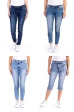 Capri cropped skinny blue - cropped,