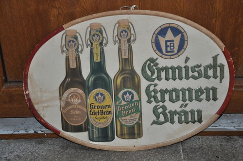 Altes brauereischild 20er - altes,