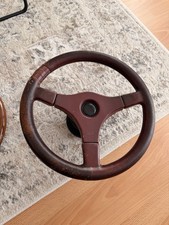 MOMO TYPE C38 RED LEATHER