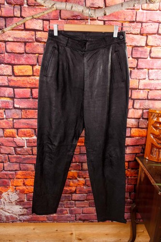 Vintage sexy lederhose schwarz - vintage,