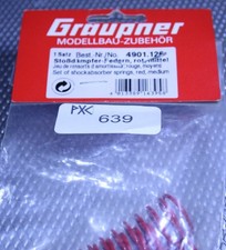 Graupner Impuls 1:8 4 Stück Stoßdämpfer Federn rot 4901.12 Neu OVP kostl Versand