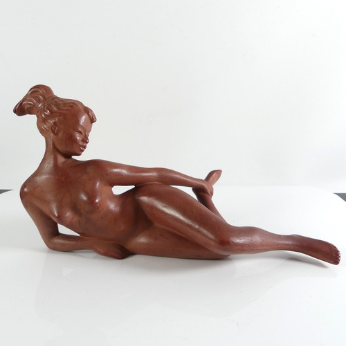 Cortendorf akt keramik figur - akt,