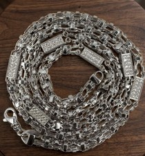 Käfigkette Iced-Out 6mm breit