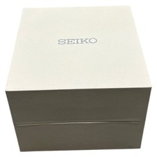 Seiko Box Uhren-Box Aufbewahrungsbox Kiste Weiß Luxusuhren Japan Automatik Uhr