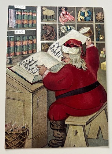 Motivkarte weihnachtsmann - motivkarte,