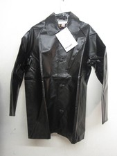 VINTAGE 70'S BELSTAFF PVC RAIN COAT TRENCH JACKET SIZE S-M, BRAND NEW OLD STOCK