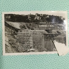 Original Foto Reichsautobahn Autobahn Bau Stuttgart Brücke