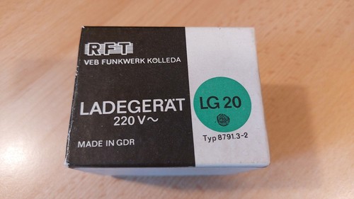 Ddr rft ladegerät typ - ddr, 20