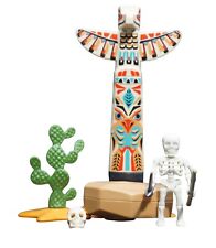 Playmobil Totempfahl Skelett Kaktus Indianer Western