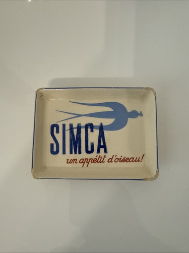 Alter werbeaschenbecher simca - alter,