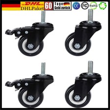 4 Rollen mit M8 Gewindestift