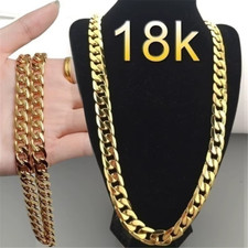 Hip Hop Halskette 18K Gold