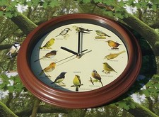 MAXI Vogel Uhr mit heimischen