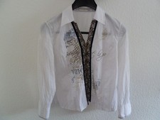 Crash Bluse weiß mit