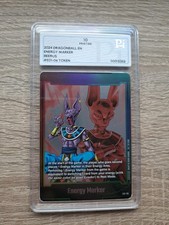 Dragonball 2024 Energy Marker Beerus Grading Pi 10 Bewertet Trading Cards 
